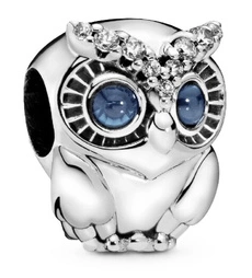 Charms Pandora 798397NBCB Błyszcząca sowa