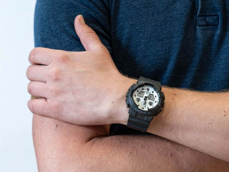 Zegarek męski CASIO G-SHOCK GA-100WD-1AER