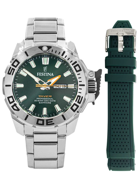Zegarek męski FESTINA F20665/2 The Originals Diver Sapphire