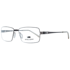 Okulary oprawki Męskie Greater Than Infinity GT016 V03 54 Czarne