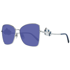 Okulary przeciwsłoneczne Damskie Swarovski SK0277 16W 57 Srebrne