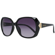 Okulary przeciwsłoneczne damskie Guess GF0373 01B 60 Czarne