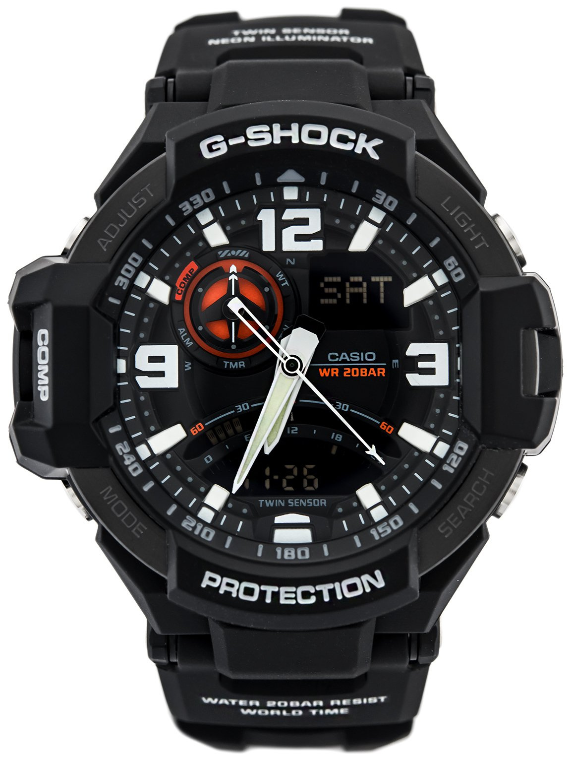 g shock ga 1000 red