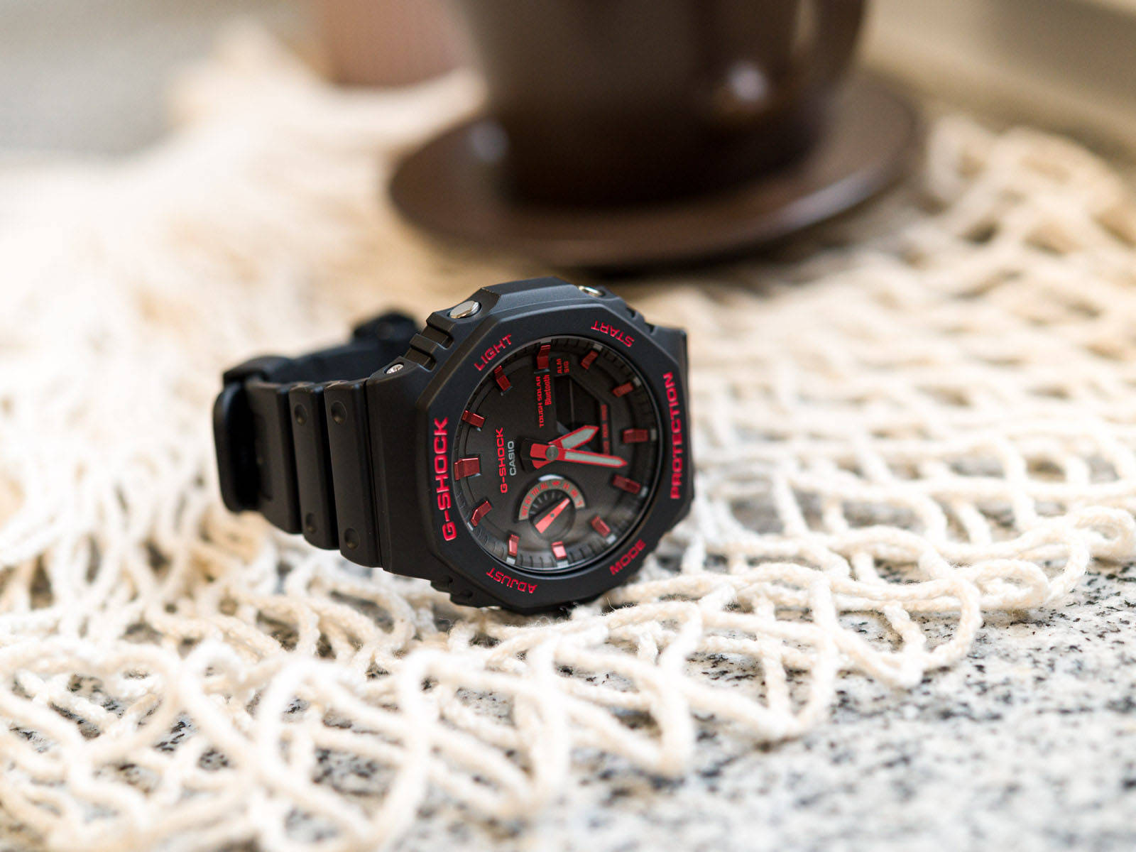 G-SHOCK GA-B2100BNR And Others — Red Accent Series, 41% OFF