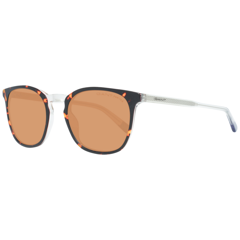 Okulary Przeciwsłoneczne Męskie Gant GA7102 Brązowe
