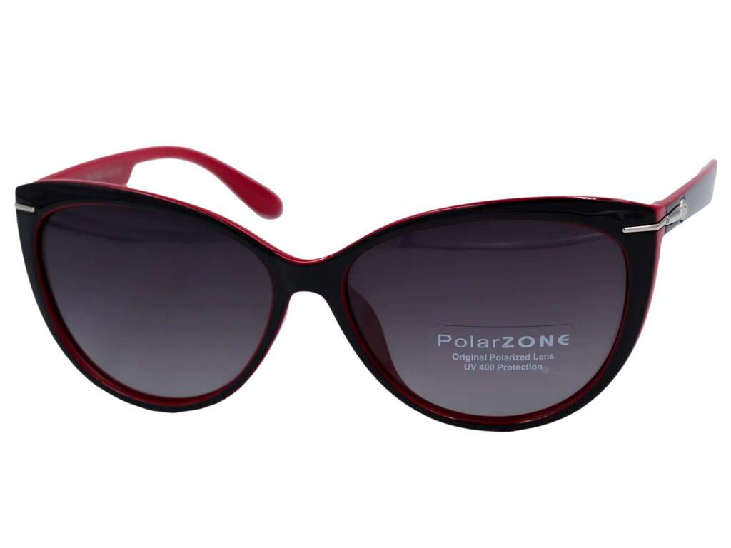 Okulary Przeciwsłoneczne PolarZONE PZ-560-8 czarno-czerwony