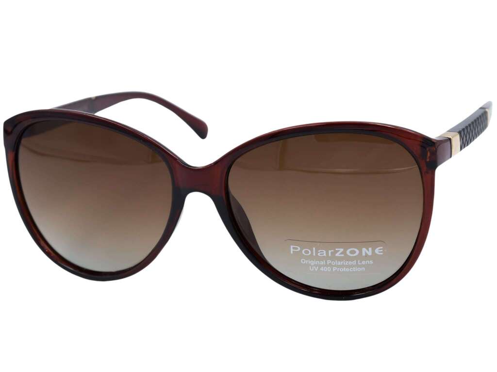 Okulary Przeciwsłoneczne PolarZONE PZ-804-2 brązowy