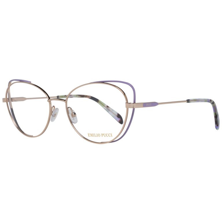 Okulary oprawki Damskie Emilio Pucci EP5141 028 54 Różowe Złoto