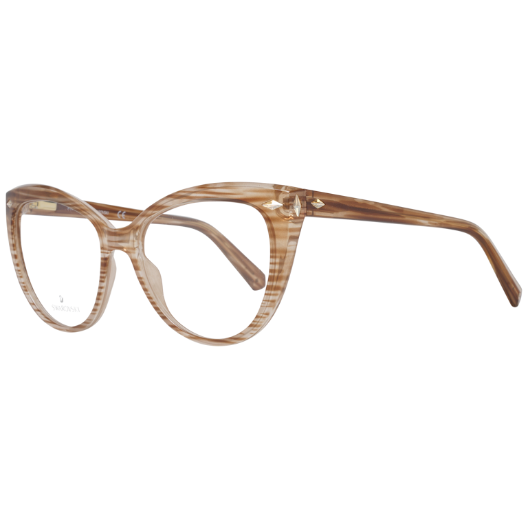 Okulary oprawki Damskie Swarovski SK5270 047 53 Brązowe