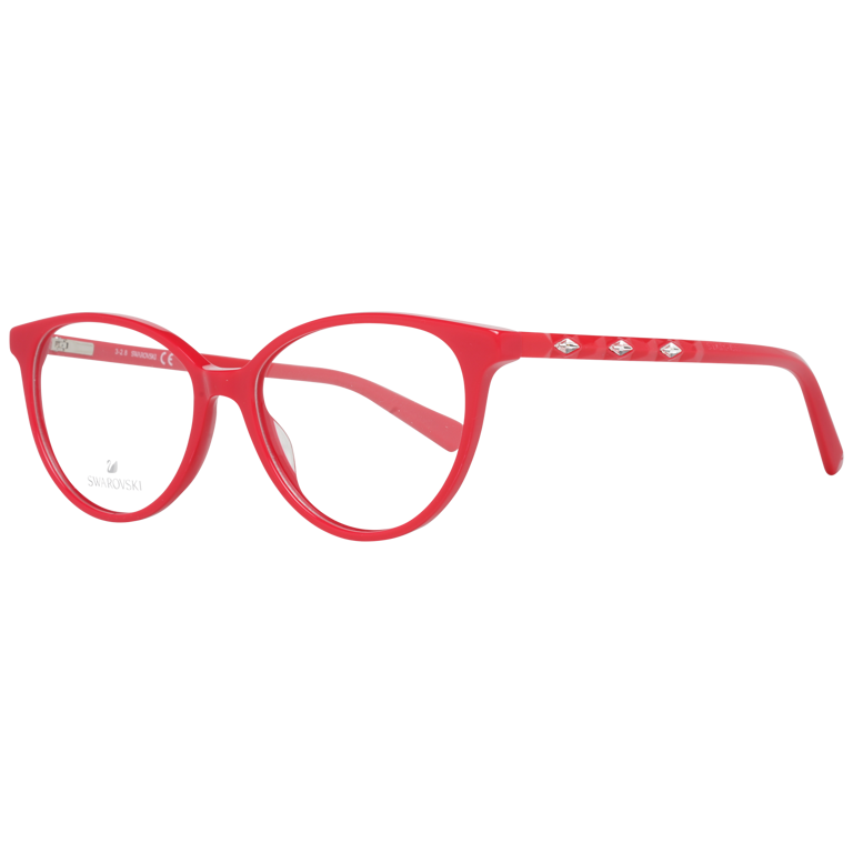 Okulary oprawki Damskie Swarovski SK5302 066 53 Czerwone