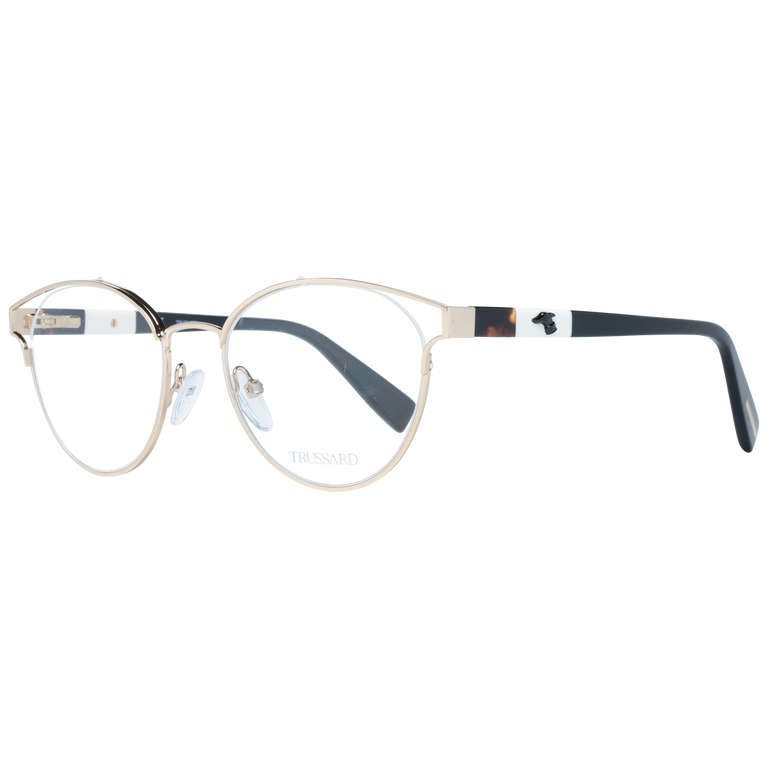 Okulary oprawki Damskie Trussardi VTR390 0300 50 Złote
