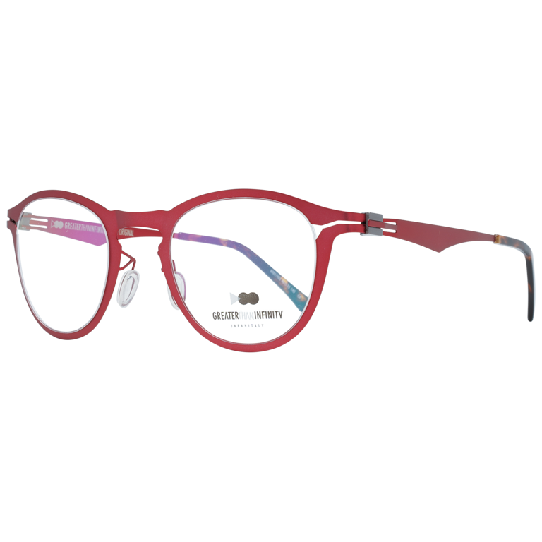 Okulary oprawki Greater Than Infinity GT017 V03 46 Czerwone