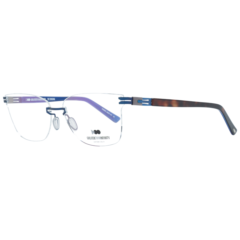 Okulary oprawki Greater Than Infinity GT048 V03 60 Niebieskie