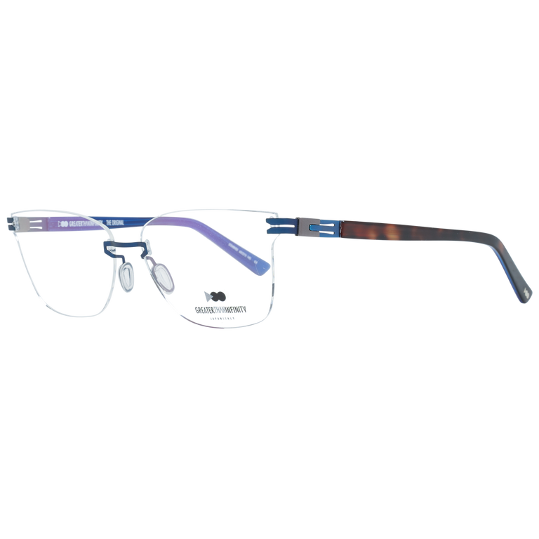 Okulary oprawki Greater Than Infinity GT048 V03 60 Niebieskie