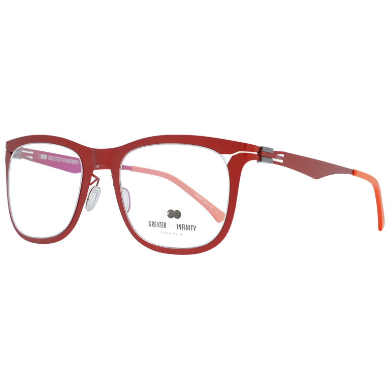 Okulary oprawki Męskie Greater Than Infinity GT002 V08 50 Pomarańczowe