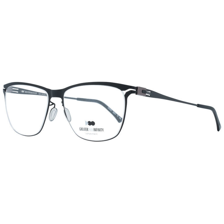 Okulary oprawki Męskie Greater Than Infinity GT004 V02N 56 Czarne
