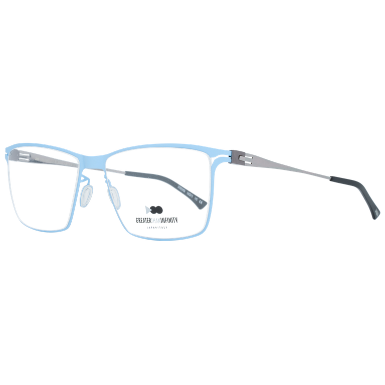 Okulary oprawki Męskie Greater Than Infinity GT005 V06N 56 Niebieskie