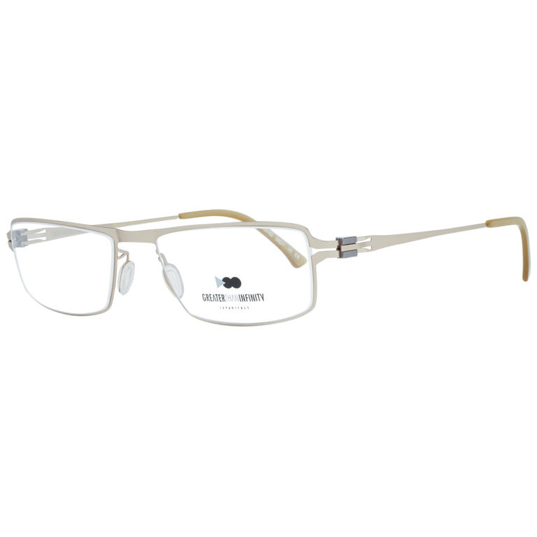 Okulary oprawki Męskie Greater Than Infinity GT007 V03 54 Złote