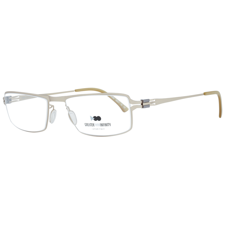 Okulary oprawki Męskie Greater Than Infinity GT007 V03 54 Złote