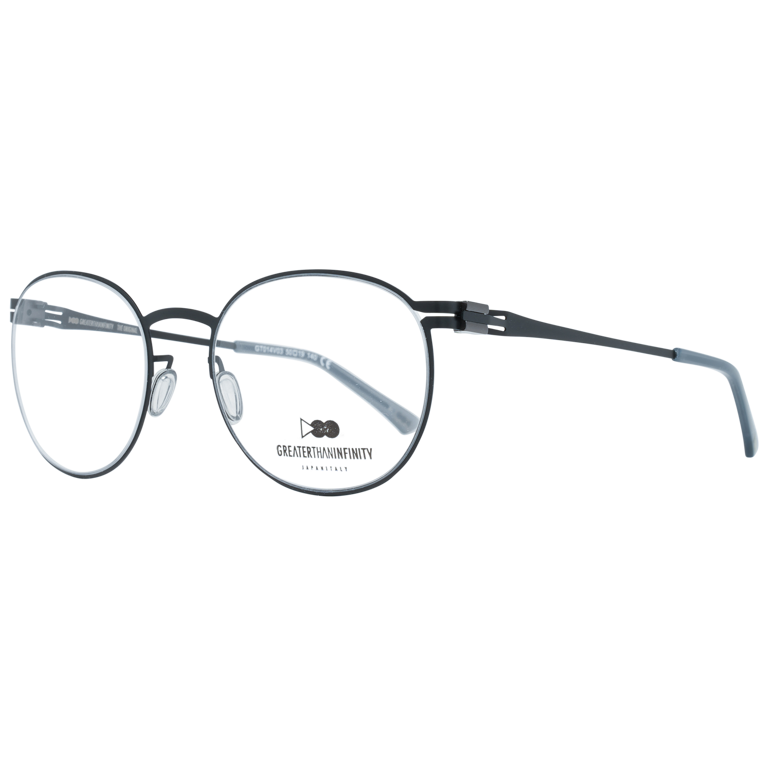Okulary oprawki Męskie Greater Than Infinity GT014 V03 50 Czarne