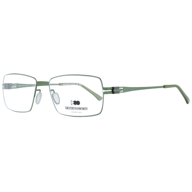 Okulary oprawki Męskie Greater Than Infinity GT016 V04 54 Zielone