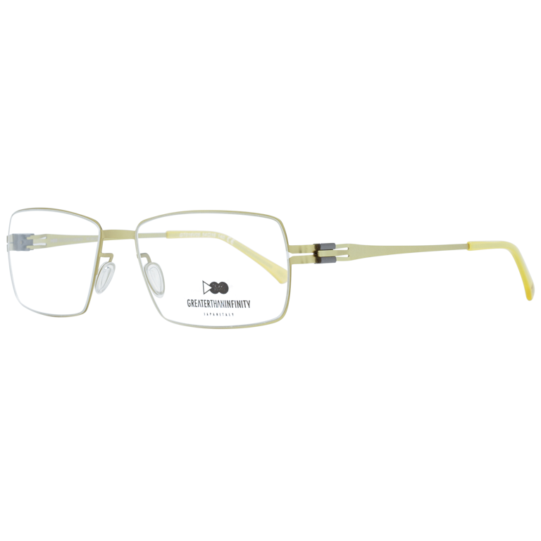 Okulary oprawki Męskie Greater Than Infinity GT016 V05 54 Żółte