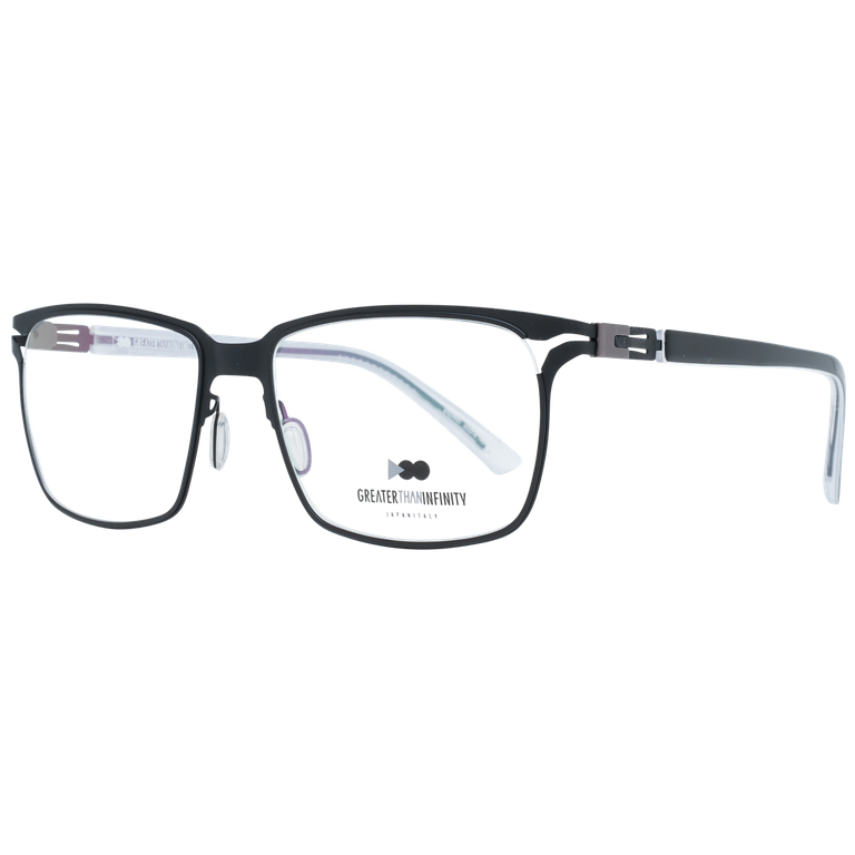 Okulary oprawki Męskie Greater Than Infinity GT029 V01 55 Czarne