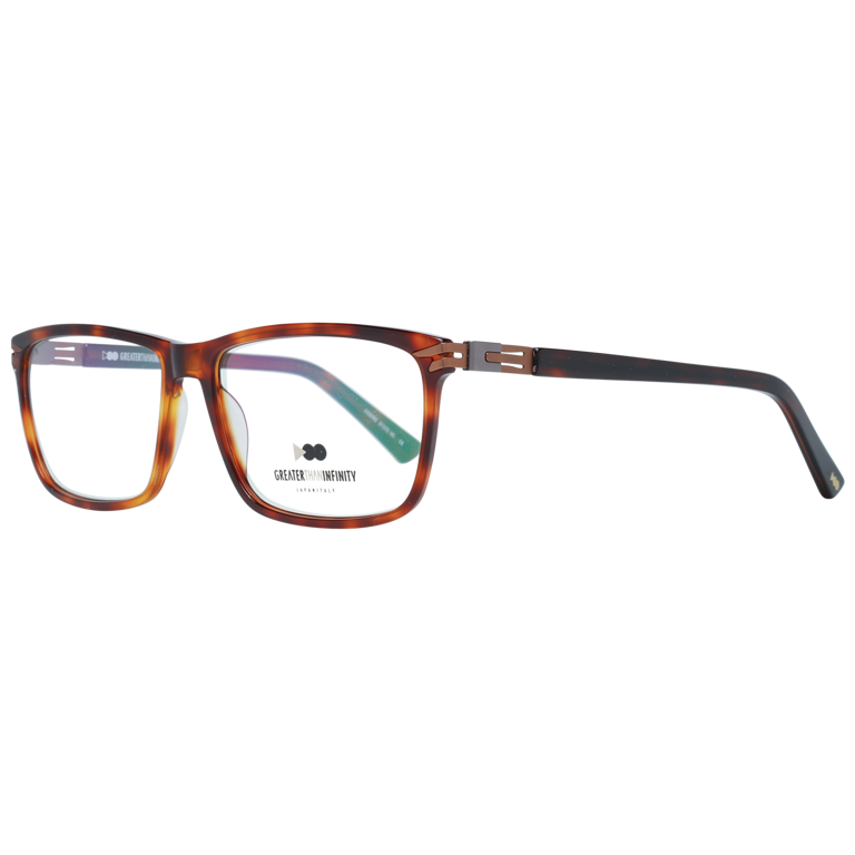 Okulary oprawki Męskie Greater Than Infinity GT032 V02 57 Brązowe