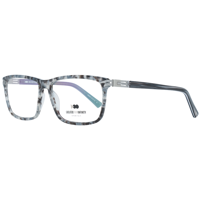 Okulary oprawki Męskie Greater Than Infinity GT032 V04 57 Szare