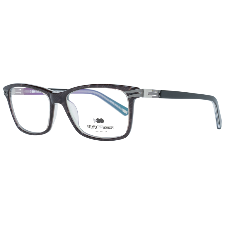 Okulary oprawki Męskie Greater Than Infinity GT040 V01 54 Szare