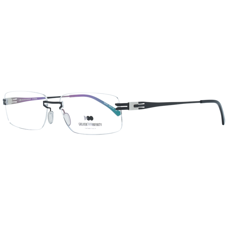Okulary oprawki Męskie Greater Than Infinity GT047 V01 58 Czarne