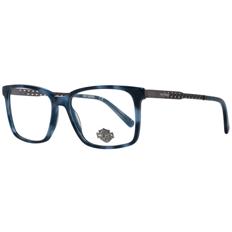 Okulary oprawki Męskie Harley-Davidson HD0836 092 55 Niebieskie