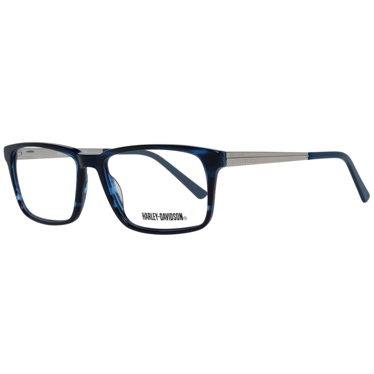 Okulary oprawki Męskie Harley-Davidson HD0843 092 56 Niebieskie