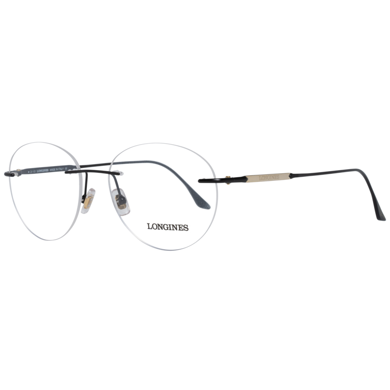 Okulary oprawki Męskie Longines LG5002-H 002 53 Czarne