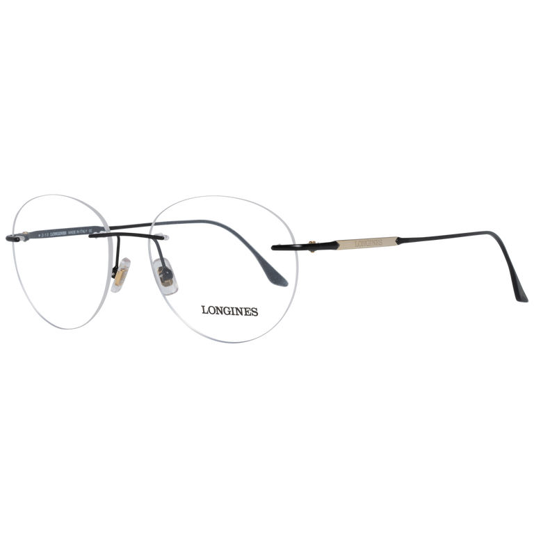 Okulary oprawki Męskie Longines LG5002-H 002 53 Czarne