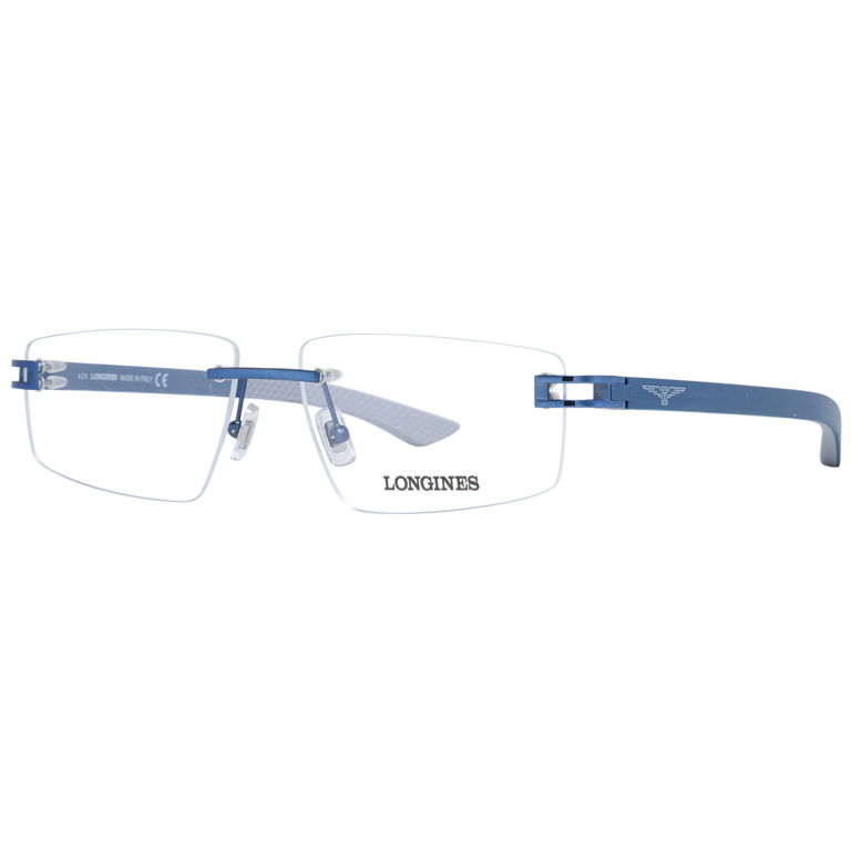 Okulary oprawki Męskie Longines LG5007-H 090 56 Niebieskie