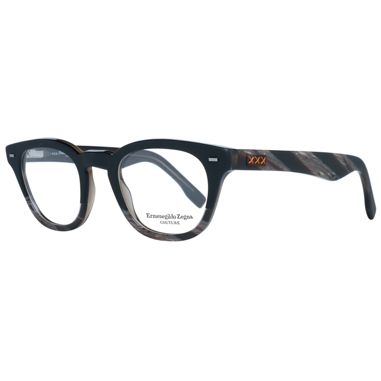 Okulary oprawki Męskie Zegna Couture ZC5011 48 005 Czarne