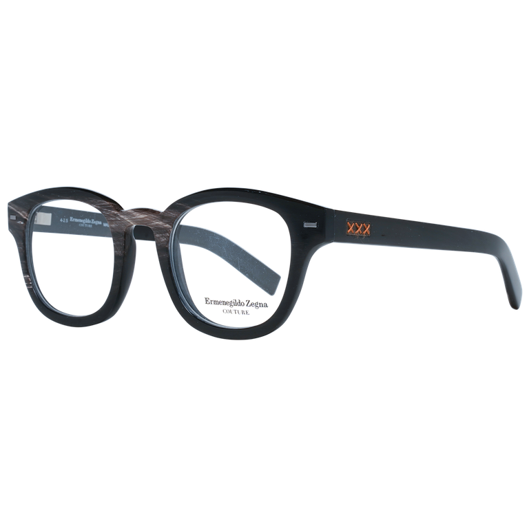 Okulary oprawki Męskie Zegna Couture ZC5014 47 062 Brązowe