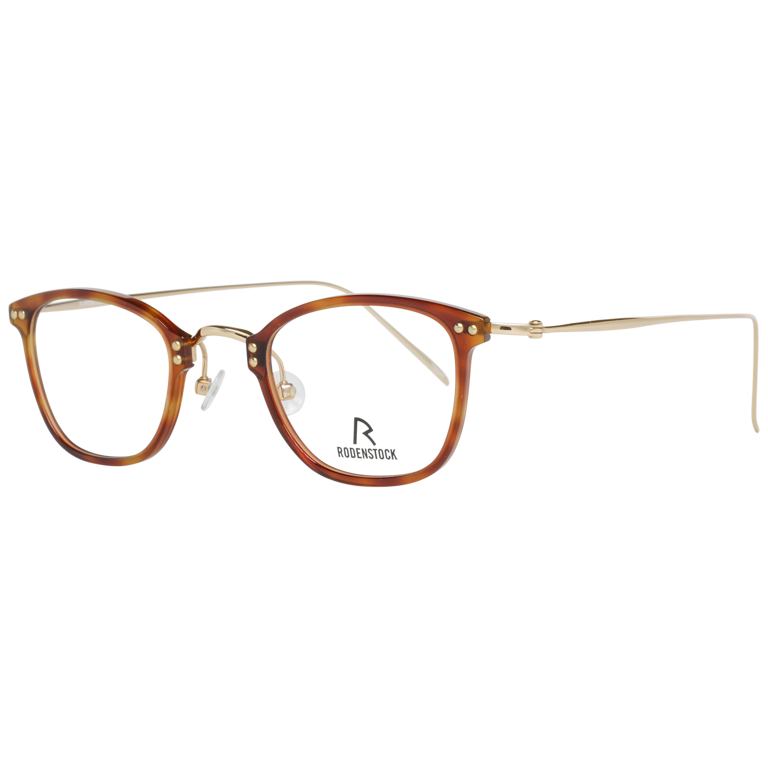Okulary oprawki Rodenstock R7078 A 44 Titanium Brązowe