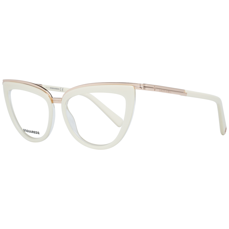 Okulary oprawki damskie Dsquared2 DQ5238 025 50 Kremowe