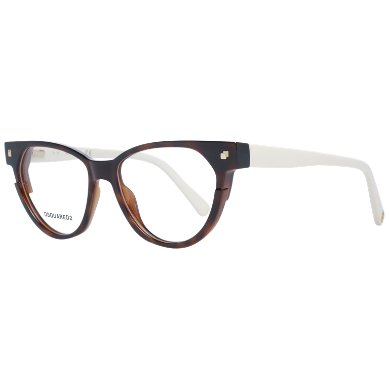 Okulary oprawki damskie Dsquared2 DQ5248 053 50 Brązowe