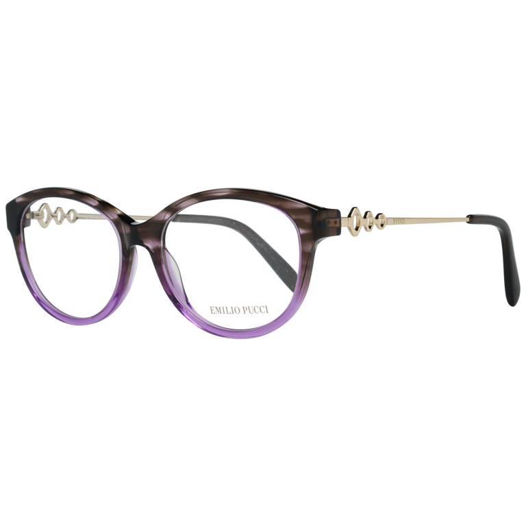 Okulary oprawki damskie Emilio Pucci EP5041 Brązowe