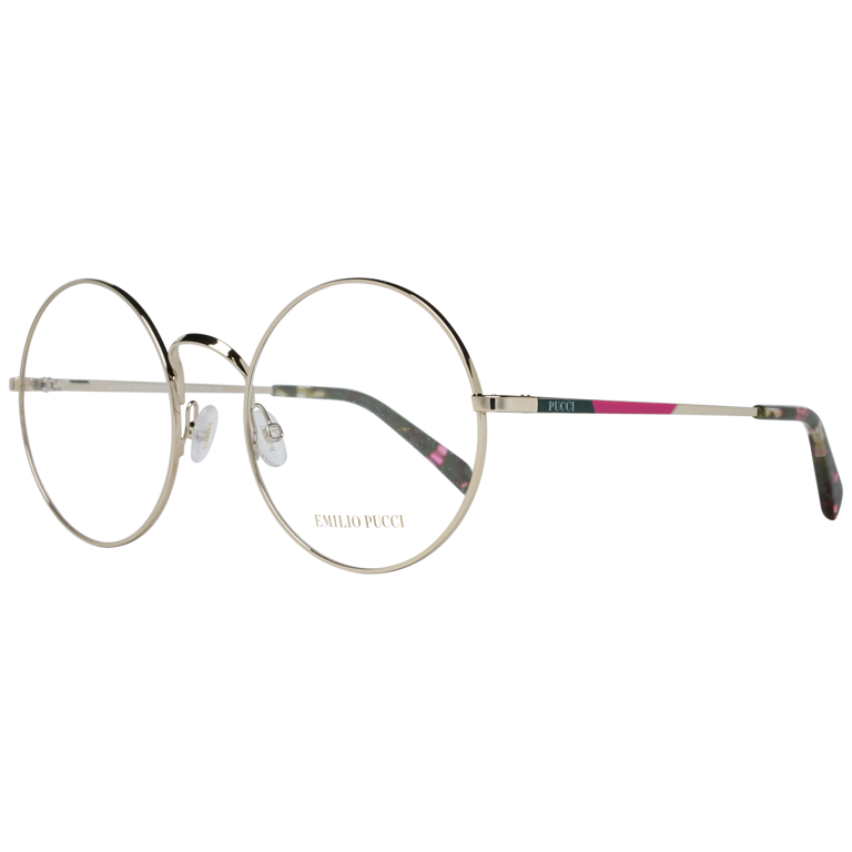 Okulary oprawki damskie Emilio Pucci EP5061 Złote