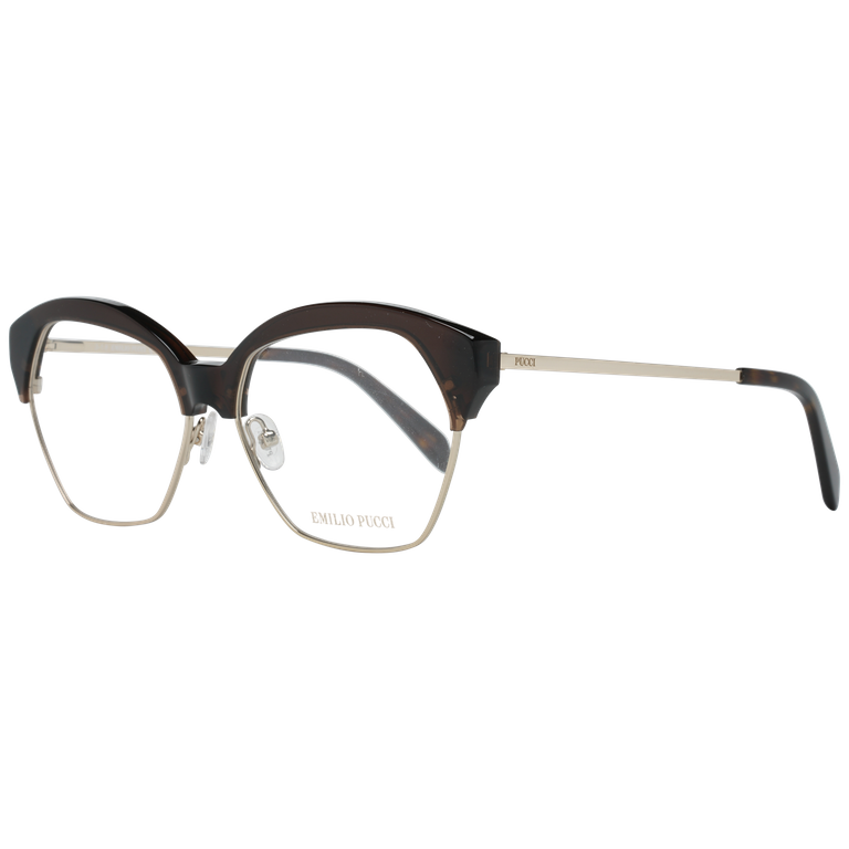 Okulary oprawki damskie Emilio Pucci EP5070 048 56 Brązowe