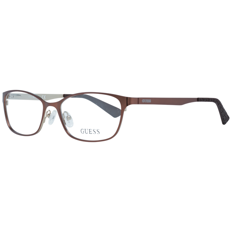 Okulary oprawki damskie Guess GU2563 Brązowe