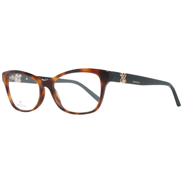 Okulary oprawki damskie Swarovski SK5219 Brązowe