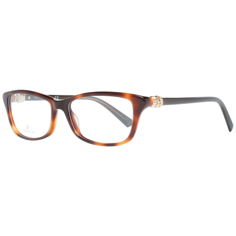 Okulary oprawki damskie Swarovski SK5243 Brązowe