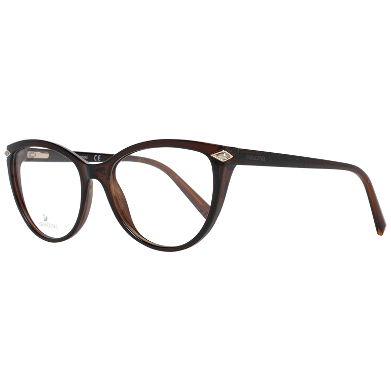 Okulary oprawki damskie Swarovski SK5245 048 53 Brązowe