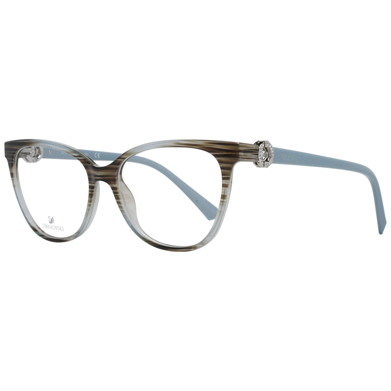 Okulary oprawki damskie Swarovski SK5254 086 53 Niebieskie