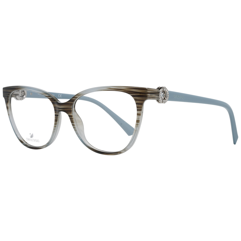 Okulary oprawki damskie Swarovski SK5254 086 53 Niebieskie
